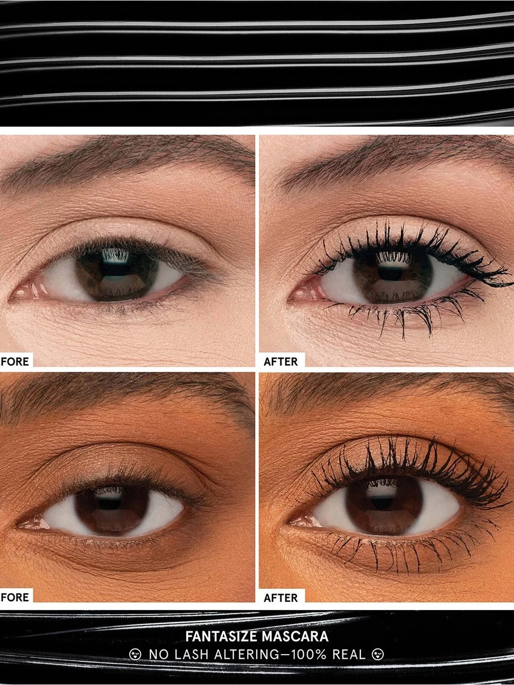 O/S One/Size FANTASIZE Lifting & Lengthening Mascara - Bordalicious Black 7.15g